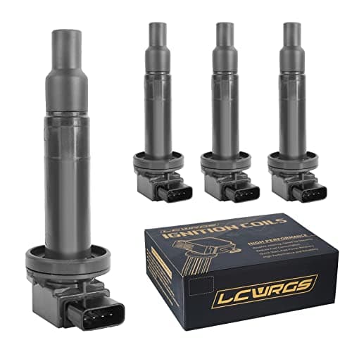 Set of 4 Ignition Coil Pack For 1.5 2000 2001 2002 2003 2004 2005 2006 2007 2008 2009 2010 Scion XA XB Toyota Prius Hybird Echo Yaris Coils Replaces# UF316 9091902240
