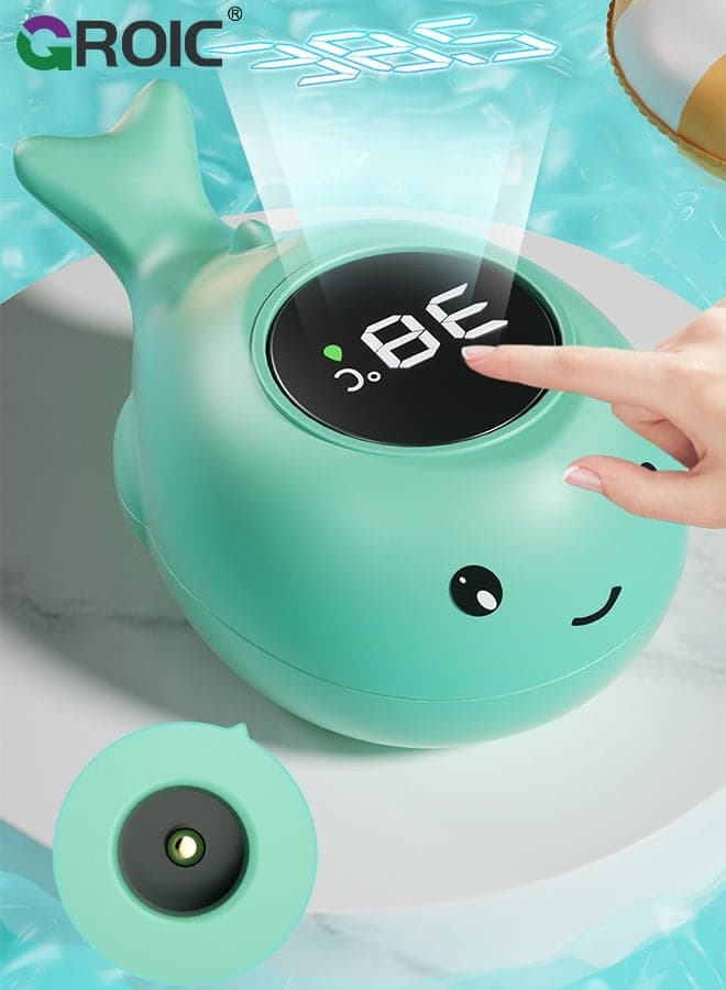 Baby Bath Bathtub Thermometer for Infant,Safety Bath Tub Water Temperature Digital Thermometer,Floating Bathing Toy,Digital Baby Thermometer for Bathtub