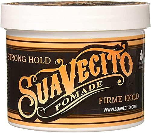 Suavecito Strong Hold Hair Pomade For Men 32 oz Medium Shine Water Based Wax Like Flake Free Hair Gel Easy To Wash Out All Day Hold For All Hair Styles