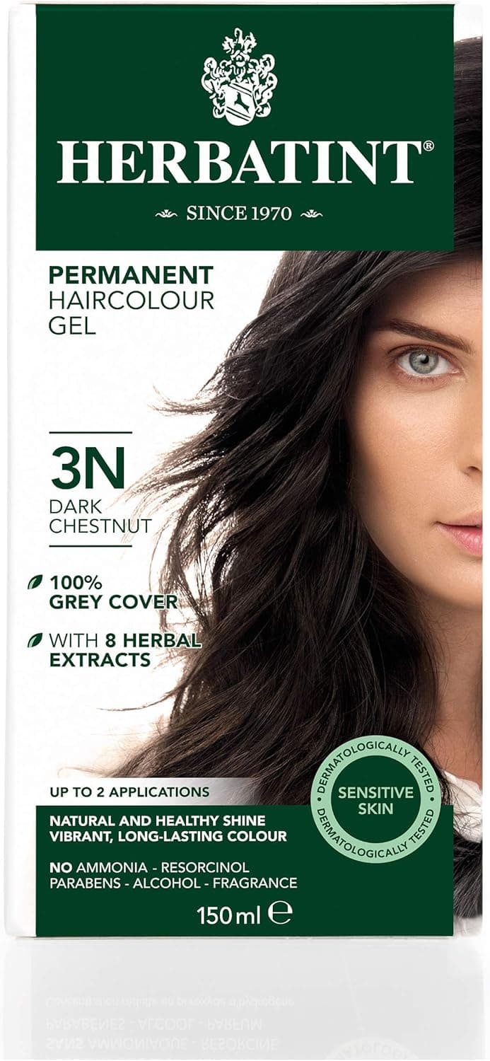 Herbatint Natural Hair Colour Dark Chestnut 3N 150ml
