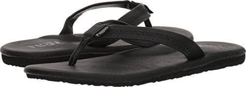 Flojos Women's Claire Flip Flops, Black, 10 M US