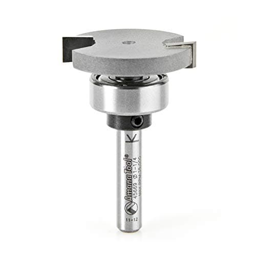 Amana Tool - 45669 Carbide Tipped Flooring Straight Dedicated Cutter 1-1/4 Dia x 1/4