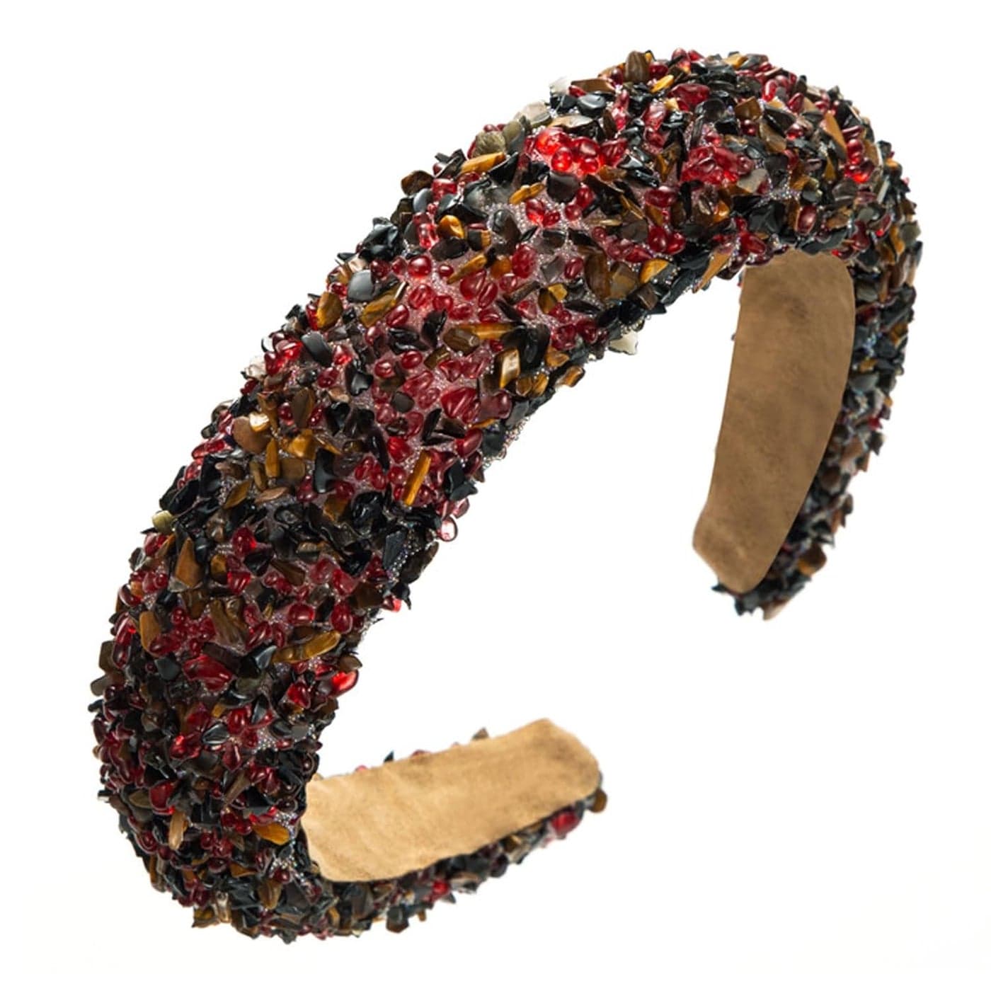 Rhinestone Headband Baroque Retro Colorful Headband Bling Diamond Padded Headband Glitter Sparkle Headbands Fashion Headbands Hair Accessories Gifts For Women Girls