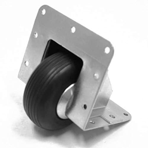 Penn Elcom Recessed Castor with 75mm 3 Black Wheel W2080HD