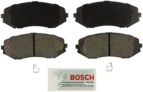 BOSCH BE1188 Blue Ceramic Disc Brake Pad Set Compatible With Select Suzuki Grand Vitara FRONT