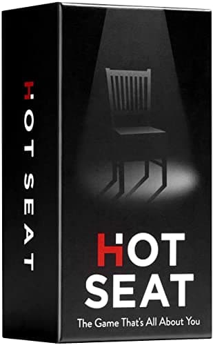 HOT SEAT Party Game The Family Card Game Thats All About You for KidsTeens College Students Adults Families Perfect Christmas White Elephant Gifts Stocking Stuffers Board Games Night