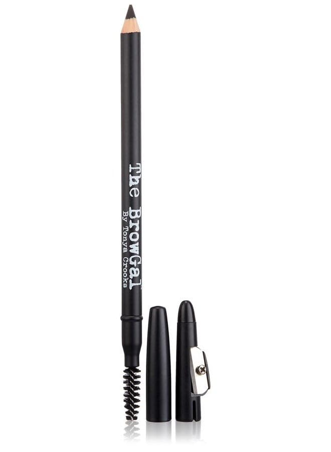 Skinny Eyebrow Pencil, Black, 0.04 Oz