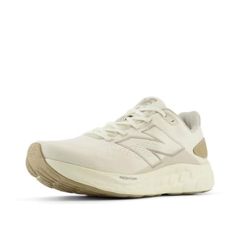 New Balance Men's Fresh Foam 680 V8 Running Shoe, Angora/Arid Stone/Angora, 9