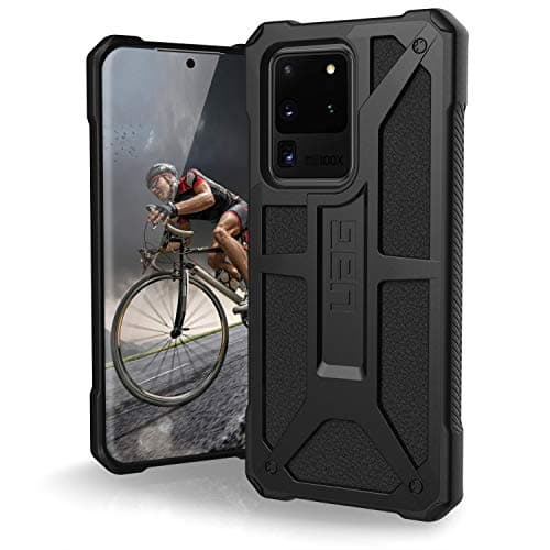 URBAN ARMOR GEAR UAG Samsung Galaxy S20 Ultra Case 69inch Screen Monarch Black Rugged Shockproof Military Drop Tested Protective Cover