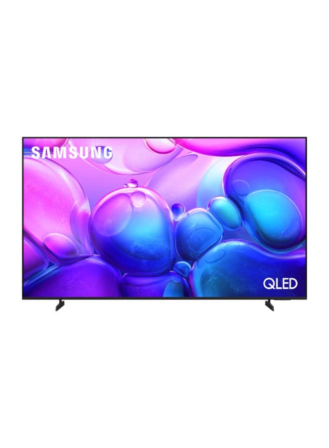 Samsung 75 Inch QLED TV, Q6F, 4K, Q4 Lite Processor, 100% Color Volume with Quantum Dot, Samsung Knox Security, Endless Free Content, Smart TV, QA75Q6FAAUXZN (2025 - International Version) QA75Q6FA black