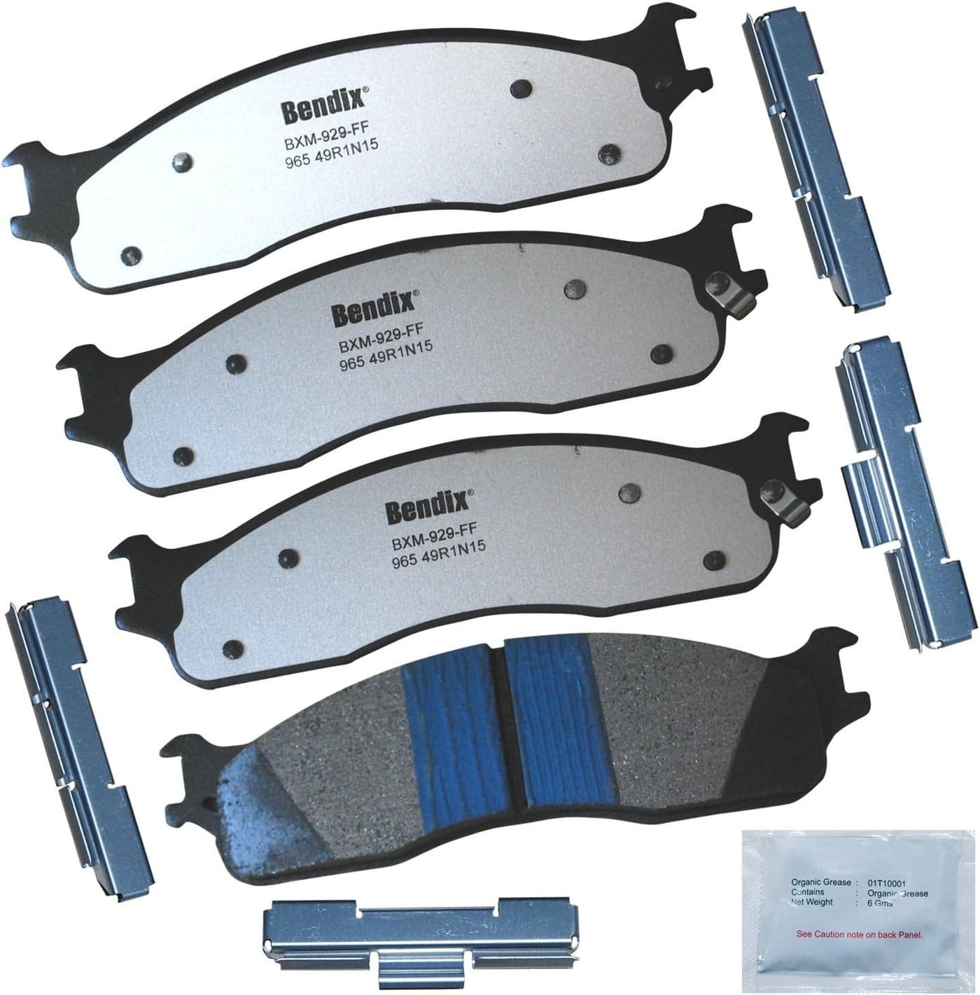 Bendix Fleet Metlok MKD965FM Brake Pads