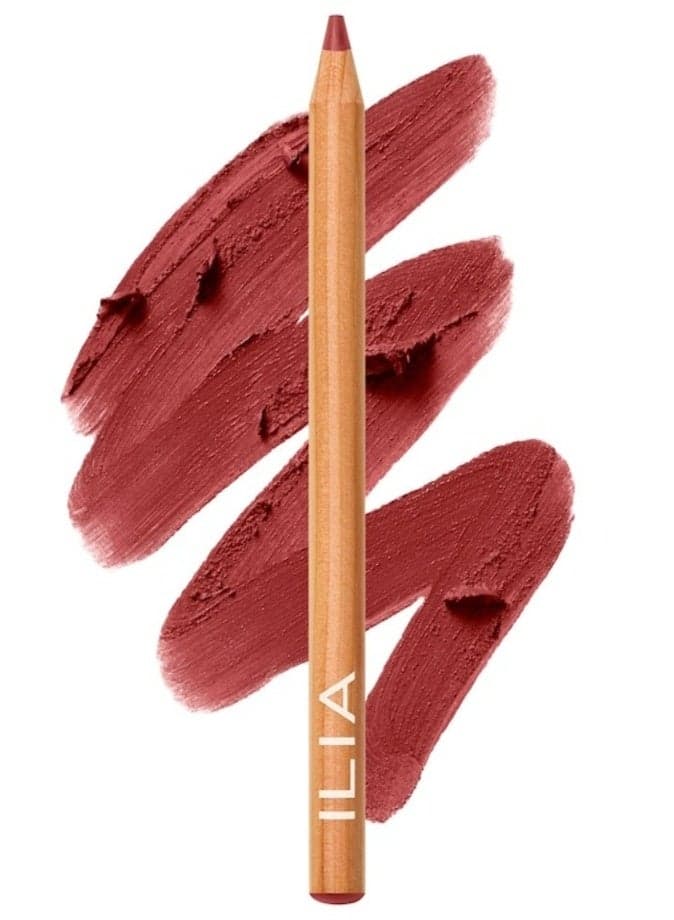 ILIA Lip Sketch Hydrating Lipstick + Lip Liner Crayon 2.3g – Kiln - Rich Berry Creamy Long-Wear Lip Duo