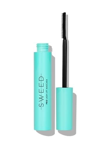 SWEED Lash Lift Mascara Lightweight FlakeFree SmudgeProof Vitamin B5 Vegan CrueltyFree Clean Beauty Dark Brown 027 oz 8 ml