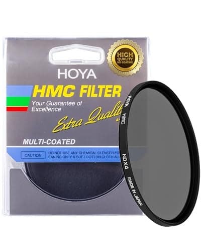 Hoya HMC NDX4 Screw-in Filter - 49mm ND Filter, 2-Stop Light Reduction - Multi-Coated for Glare-Free Image - Control Shutter Speed & Depth - Ideal for Waterfalls, Clouds & Bright Light Photography