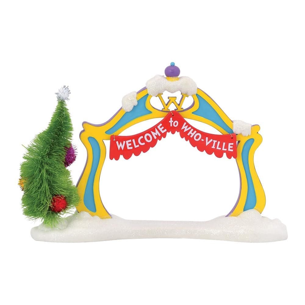 Department 56 Resin Grinch Village Archway Accessory Figurine