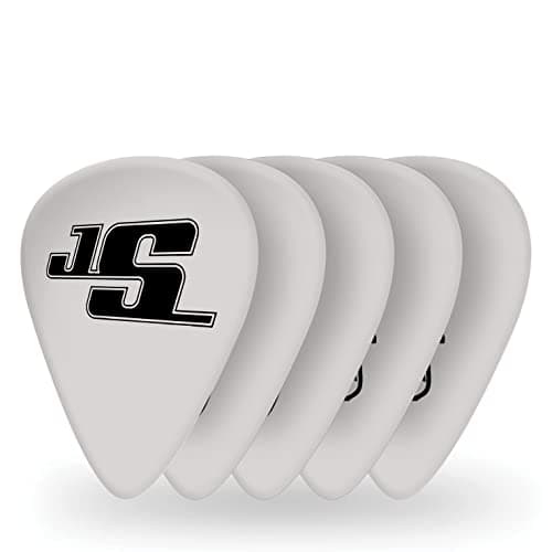 D'Addario Accessories Joe Satriani Guitar Picks, White, 10 pack, Heavy