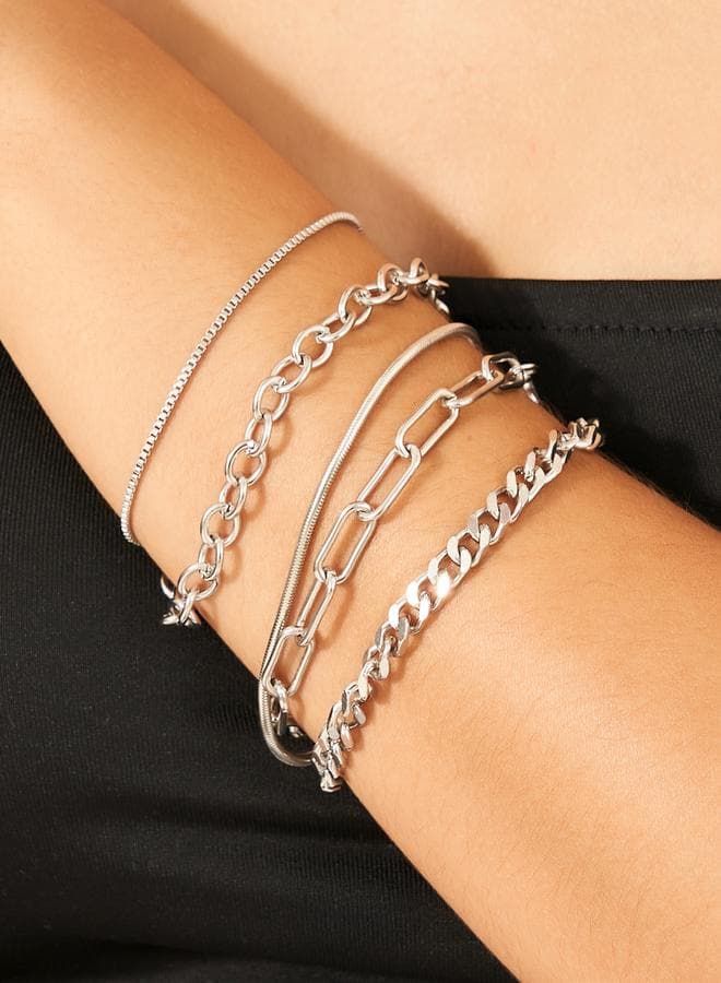 Set of 2 - Chunky Wide Bangle