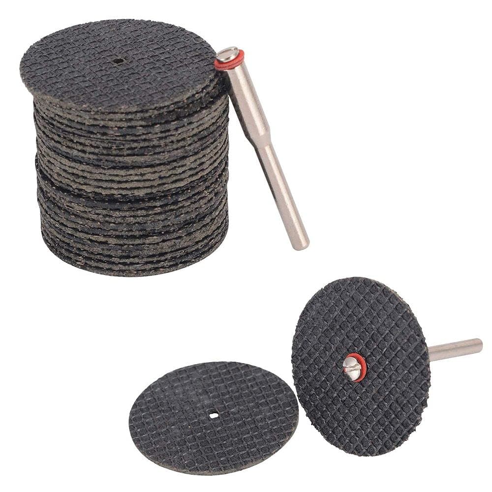 Diy Crafts 12777 India 152 Resin Cutting Wheel Cutoff Discs Set 2mm With Connection Rod for Rotary Tools Multicolor 10 Piece