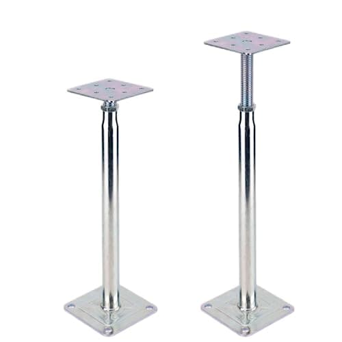 BGTLGIO Adjustable Support Jack for The Floor,Post Floor Joist Jacks,Mini Screw Jack- Post 12.6" to 15.6" (2PACK)