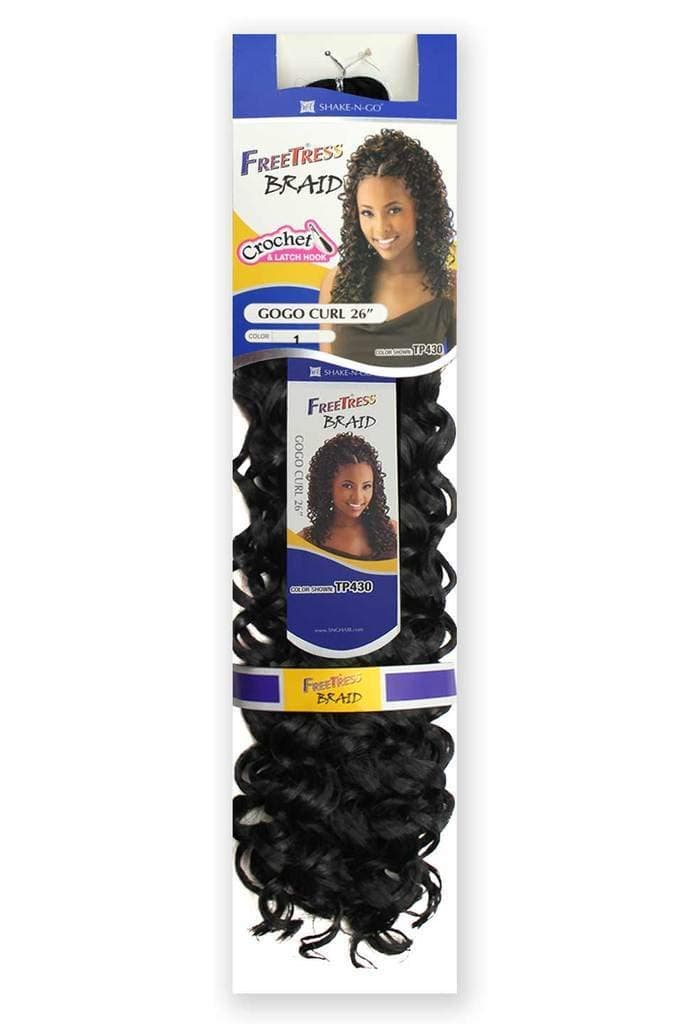 Shake N Go Freetress Bulk Braiding Hair GOGO CURL 2