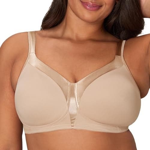 Playtex womens 18 Hour Silky Soft Smoothing Wireless Us4803 Available With 2-pack Option Bras, Nude, 36C US