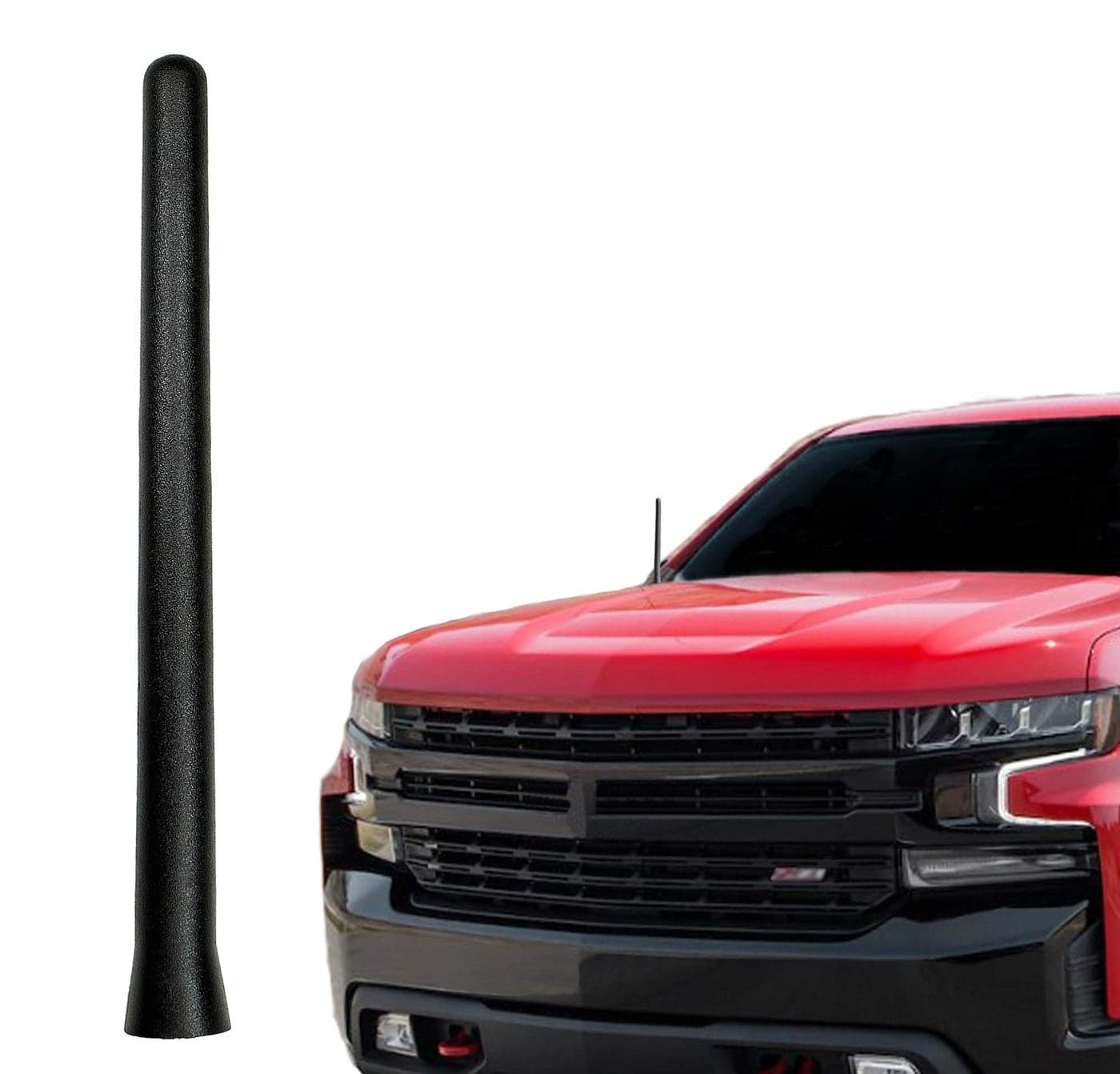AntennaMastsRus The Original 6 34 Inch is Compatible with Chevrolet Avalanche 20062013 Car Wash Proof Short Rubber Antenna Internal Copper Coil Premium Reception German Engineered