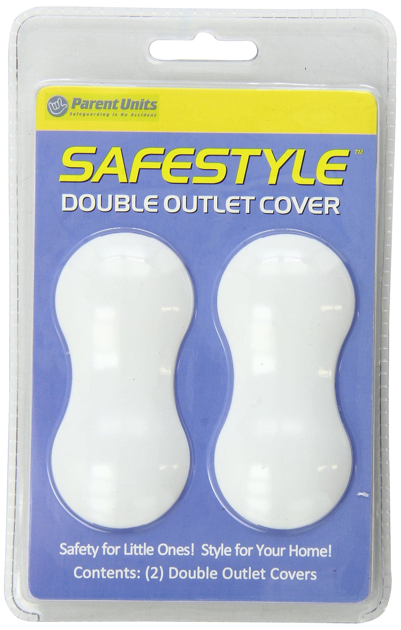 Parent Units SafestyleDouble Outlet Cover 2Count