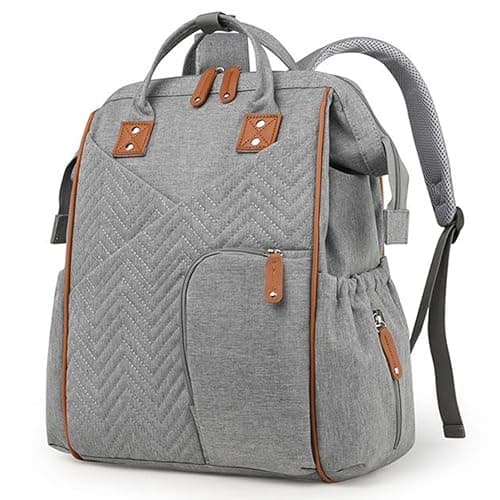 Winnies Diaper Bag For Mothers For Travel, Maternity Bag For Newborn Baby, Mother Travelling Bag, Multiple Pocket Water Resistant Hospital Bag For Moms (Blue)