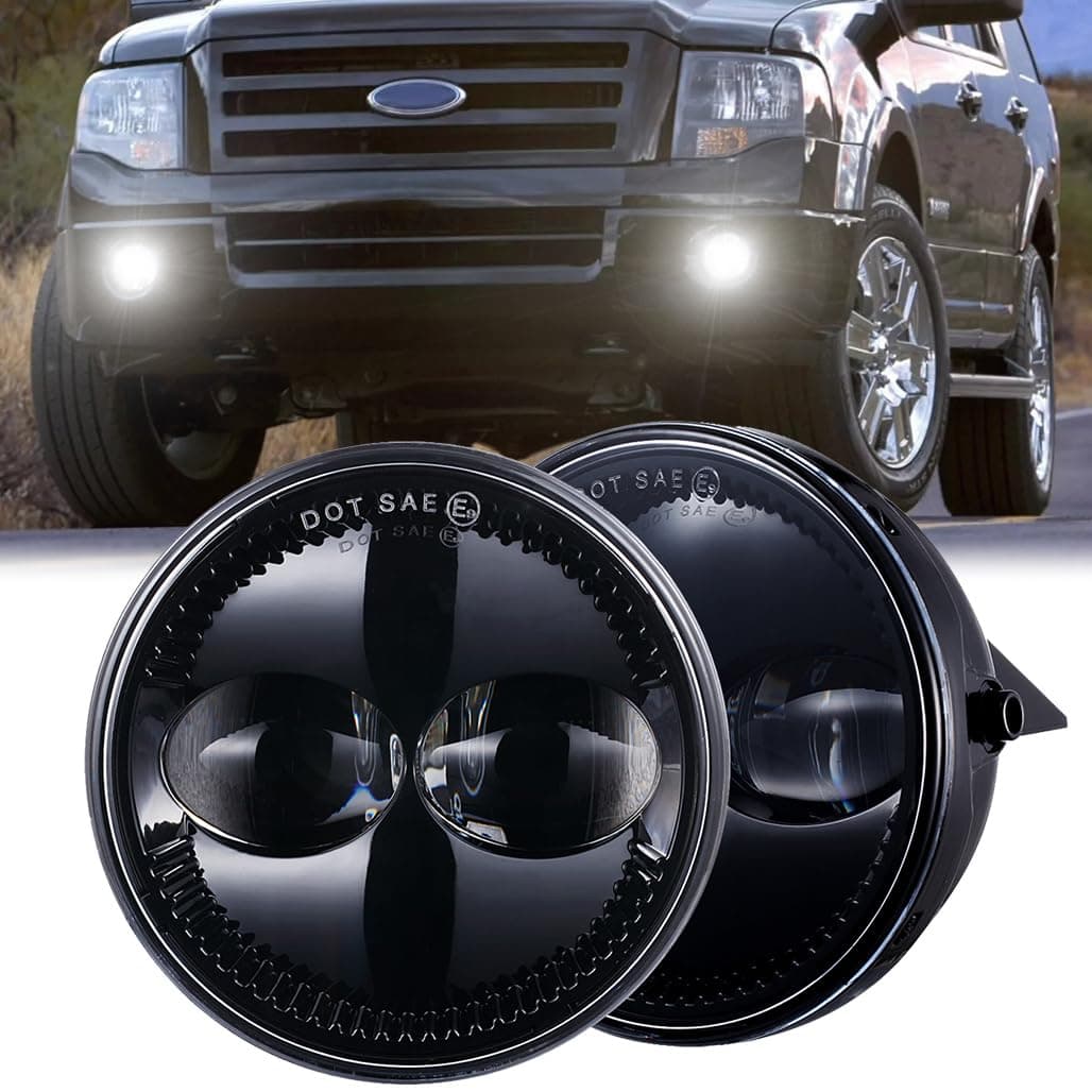 ZOFFROAD 45 Inch 48W LED Fog Lights Assembly Compatible with 20072014 Ford Expedition 2008 2009 2010 2011 Ford Ranger 1 Pair