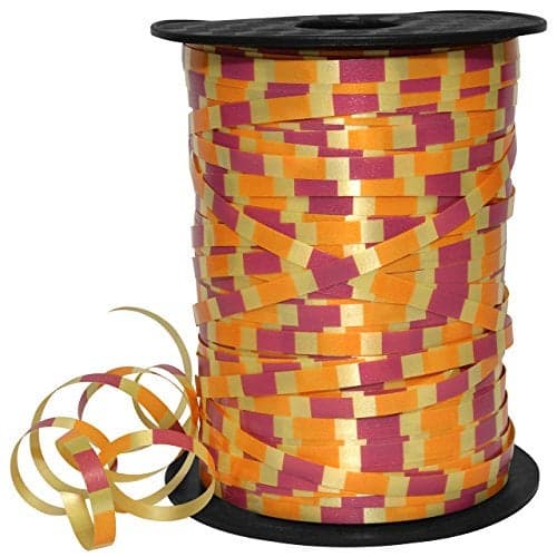 Morex Ribbon Harlekin Curling Ribbon, Polypropylene, 3/16 inch by 500 Yards, Cerise, Item 32805/500-606, 3/16" by 500 yd