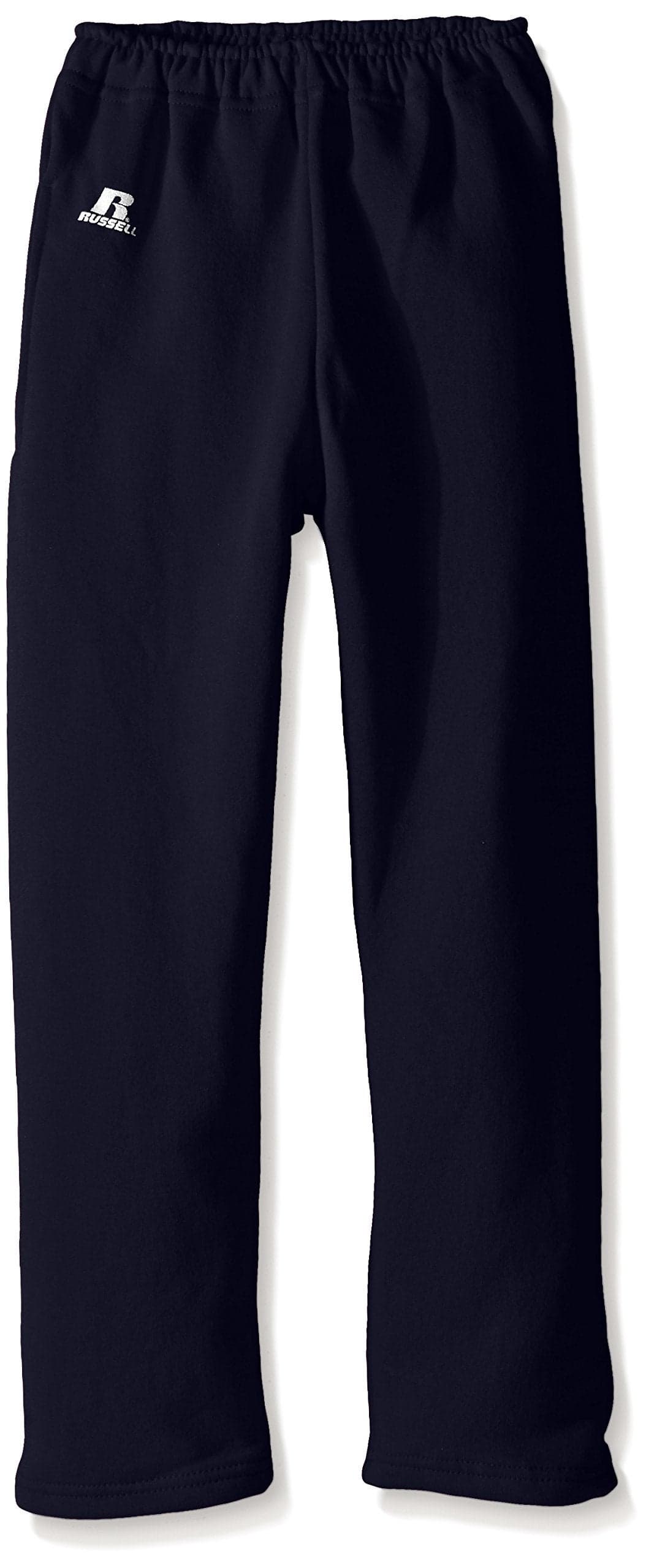 Russell Athletic Boys Youth Dri-Power Fleece Sweatpants & Joggers Hoody, Sweatpants - Navy, Medium US