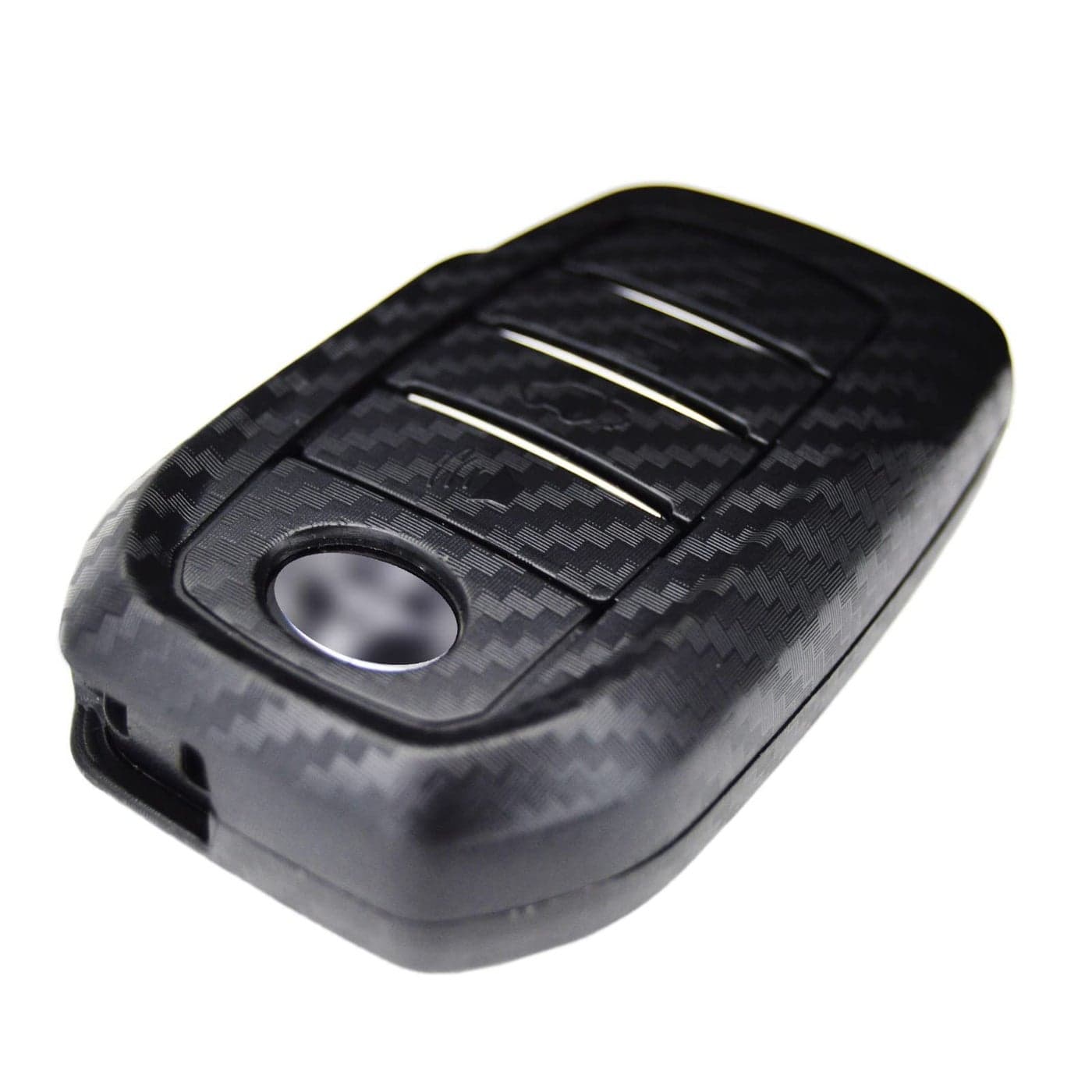 Carbon Pattern Remote Key Fob Cover Protector for Toyota Land Cruiser 2021 Venza RAV4 4Runner Corolla Se Grand Highlander Tundra Crown 2022 Tacoma Trailhunter TRD SR5 bZ4X Corolla Camry XSE SE