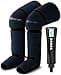 Gifts for Dad Mom Men Women Christmas Mothers Day Fathers Day Air Compression Massager with Heat for Foot Leg Calf Thigh Knee Helpful for Vericose Veins Muscle Fatigue Cramps Swelling Edema