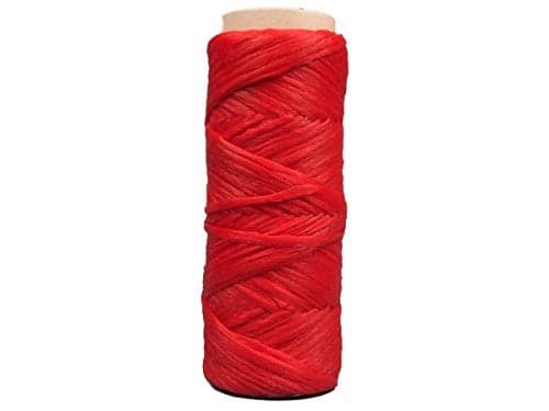 Imitation Sinew Wax Thread (34 yards/100 feet) (Red) A8