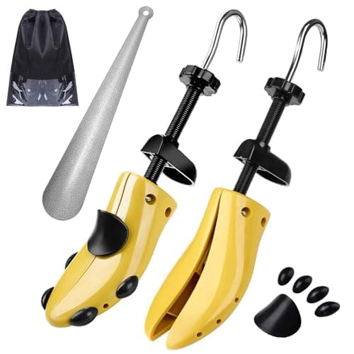 eachway Shoe Stretcher Shoe Trees,Adjustable Length & Width for Men and Women(For Women's Size US5.5-9)