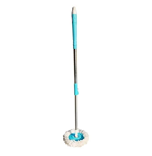 360 Spin Mop Stick Sky Blue with an Additional Refill