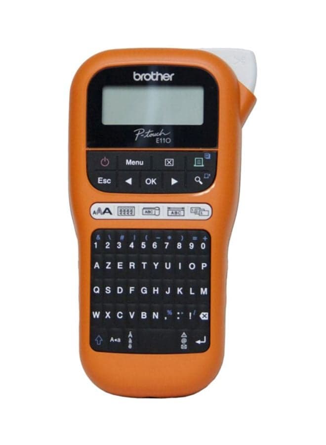 Industrial Label Printer Orange/Black