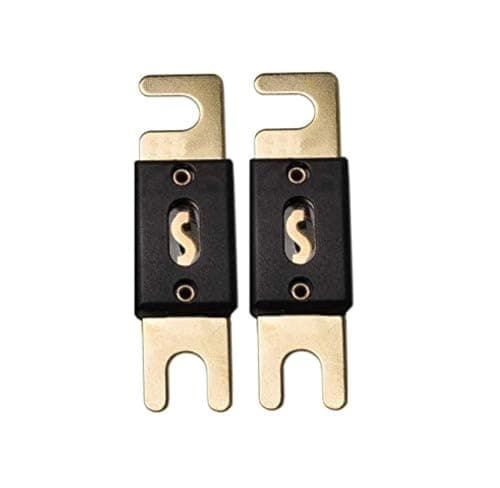 ANL Fuse 50A 50 Amp For Car Vehicle Marine Audio Video System Gold 2 Pack (50 Amp)