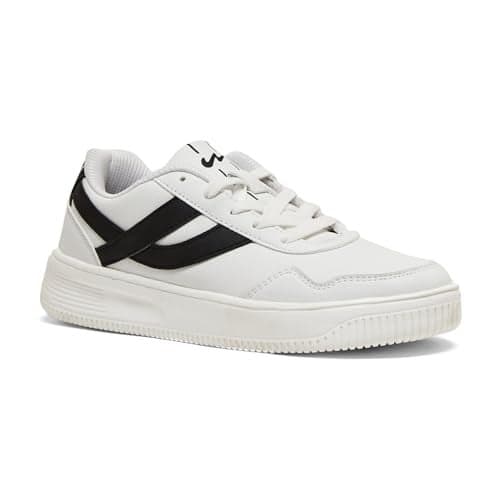 Campus Women OGL-13 WHT/BLK Sneakers - 7UK/India OGL-13, White