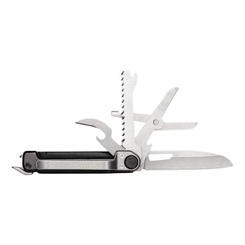 Gerber Gear Armbar Scout 7-in-1 Multi-tool - 2.5" Plain Edge Blade, Hammer, Scissor, Saw - EDC Gear and Equipment - Onyx
