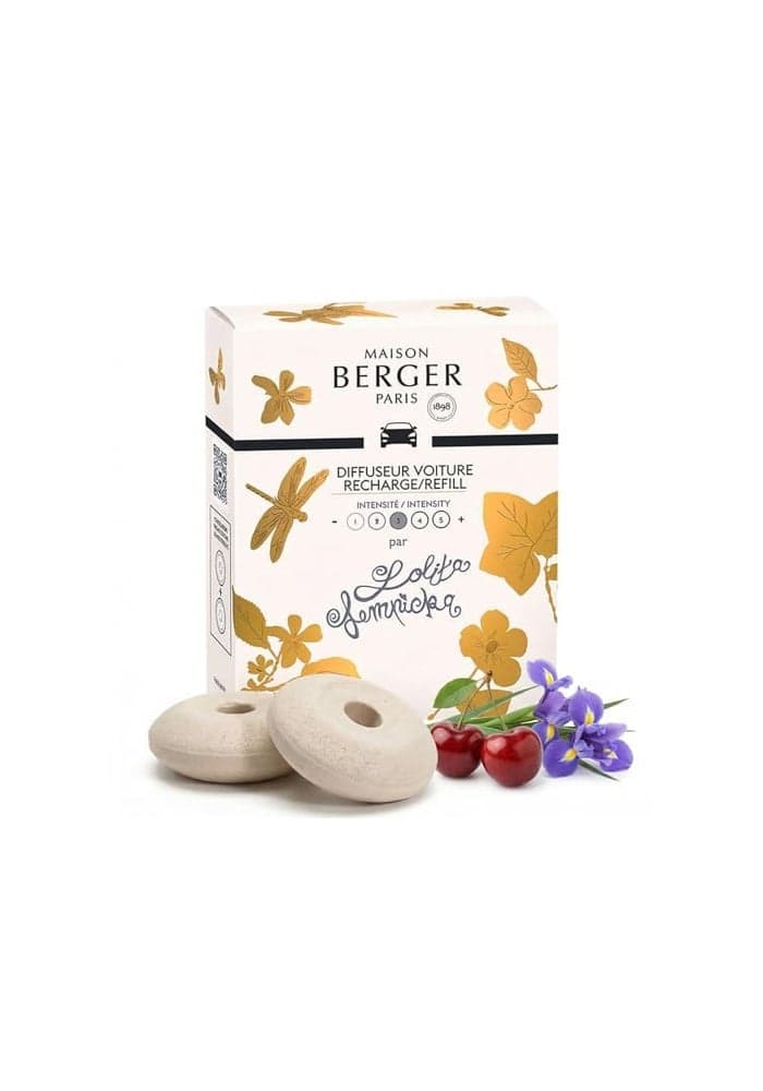 MAISON BERGER Car Diffuser Refill Set Lolita Lempicka