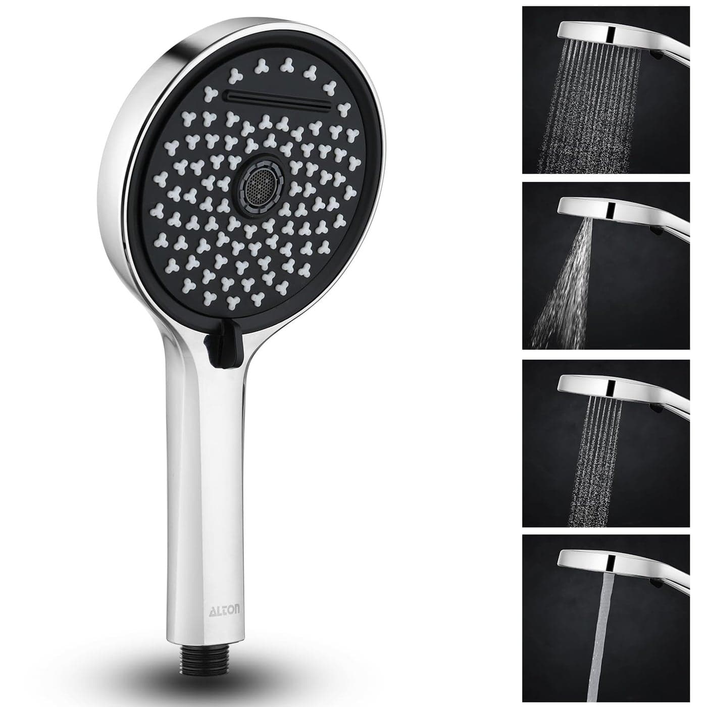 ALTON SHR22400 ABS 5INCH 4Function Hand Shower Only Silver