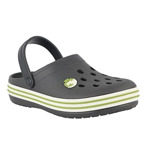 NEOZ Men's Casual Clogs/Sandals with Adjustable Back Strap for Adult | Comfortable & Light Weight | Stylish & Anti-Skid | Waterproof & Daily Flipflops (Carbon Mint-6 UK)