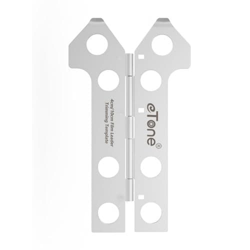 eTone 2in1 4/10cm Film Leader Trimming Cutting Template Leica ABLON Style Film Like 135/35mm Pan Film, Bulk Film, Roll Film.