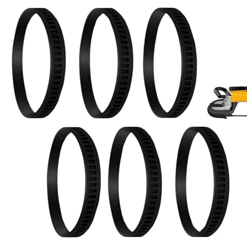 6 Pk 650721 00 Bandsaw Rubber Tires Replacement for Dewelt A02807 DCS374 DWM120 DW328 DW328K DW 329 DW329K D28770 Type 1 Band Saw Tires