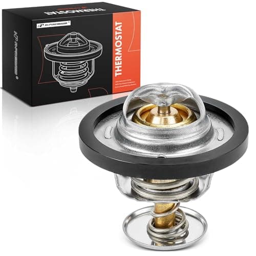 A-Premium Engine Coolant Thermostat with Seal Compatible with Honda & Acura Models - Accord, Civic, CR-V, CR-Z, Fit, Insight, Odyssey, Prelude, CL, EL, ILX, Integra, Legend