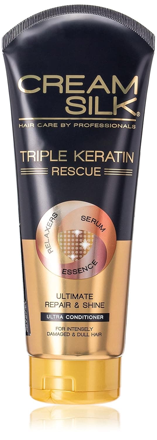 Cream Silk Triple Keratin Rescue Ultimate Repair Shine Conditioner 340mL Unisex