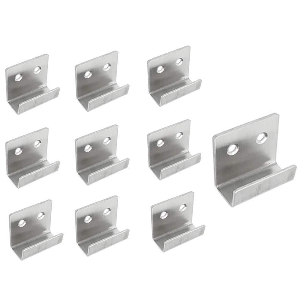 Rannb Wall Hanger Fastener Stainless Steel for Ceramic Tile Display Small Size Pack of 10