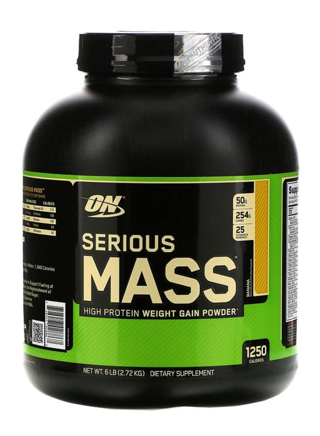 Serious Mass High Protein - Banana - 2.72 Kg