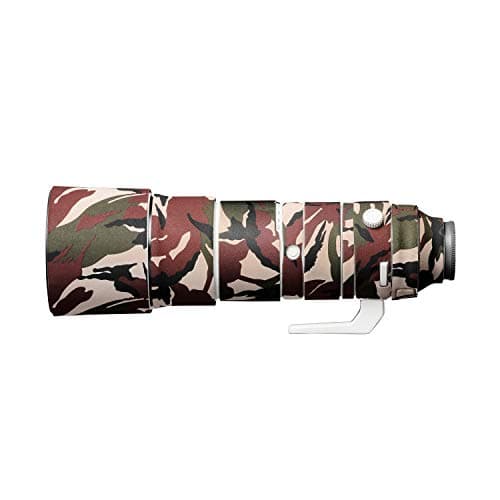 easyCover Lens protection Neoprene Lens Protection Camouflage Cover Cover for Sony FE 200-600 F5.6-6.3 G OSS Green camouflage